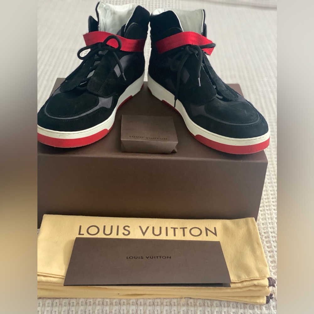 Louis Vuitton men’s used slipstream sneakers